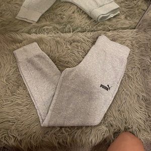 grey puma sweatpants